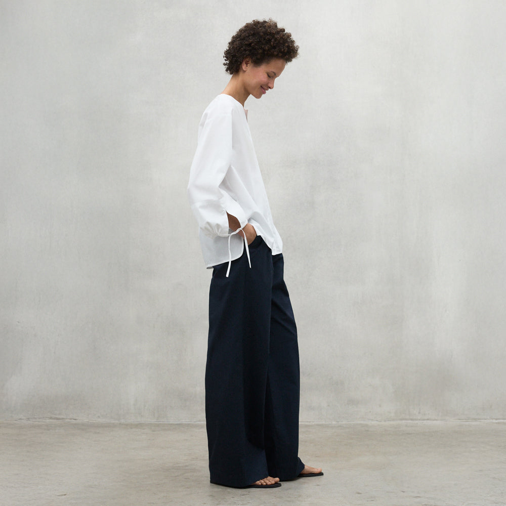 ECOALF WHITE JENA SHIRT FOR WOMEN