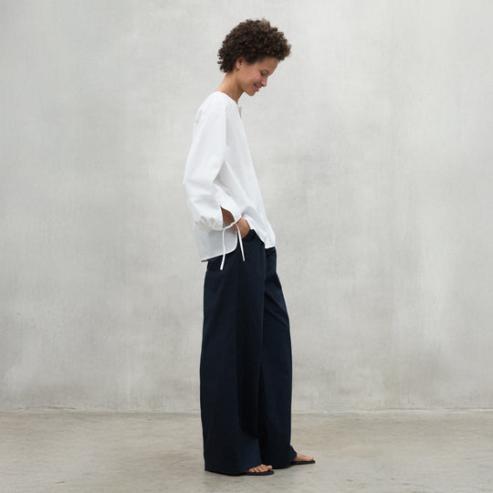 ECOALF WHITE JENA SHIRT FOR WOMEN