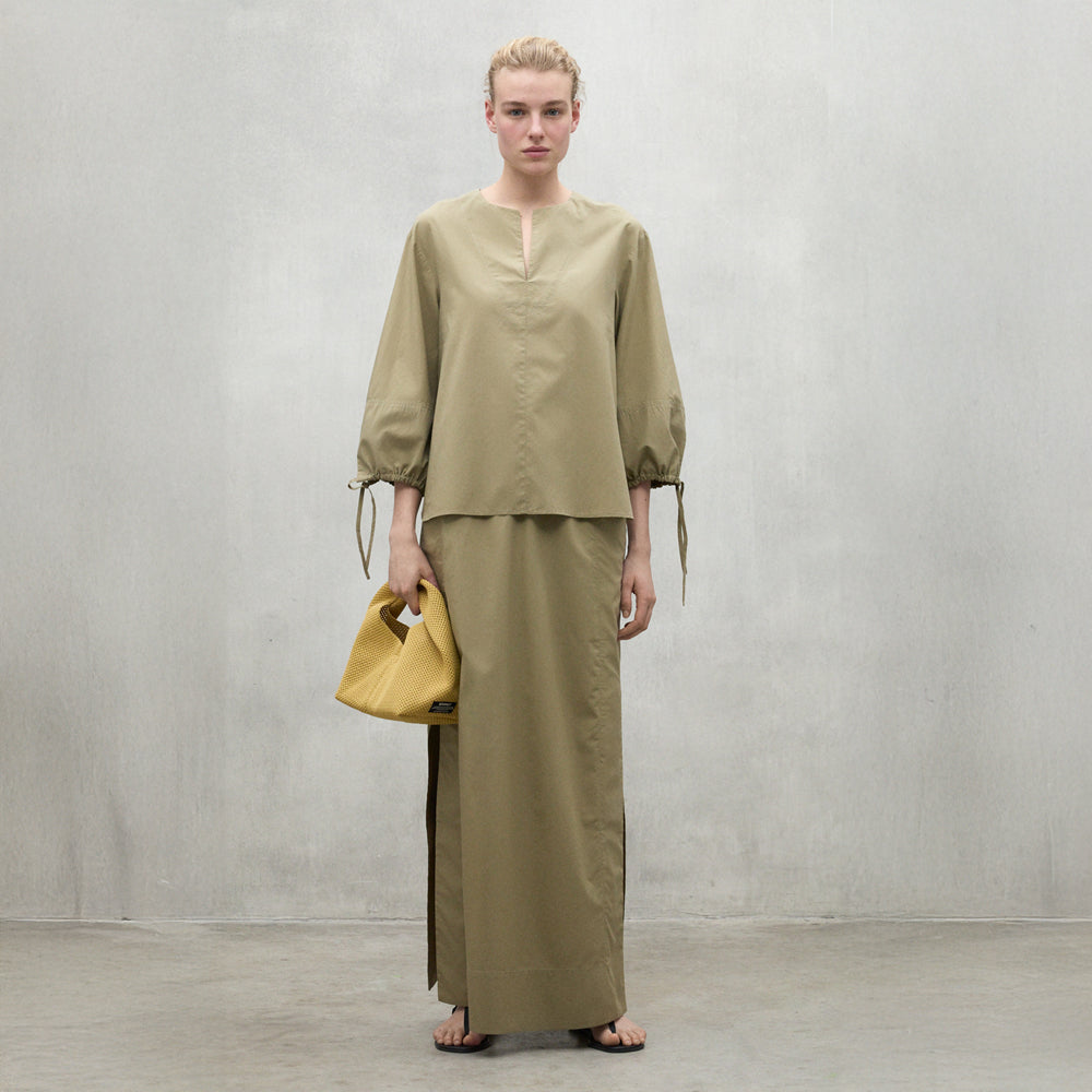 ECOALF KHAKI JENA SHIRT FOR WOMEN