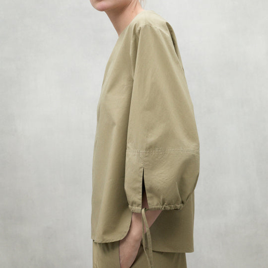 ECOALF KHAKI JENA SHIRT FOR WOMEN
