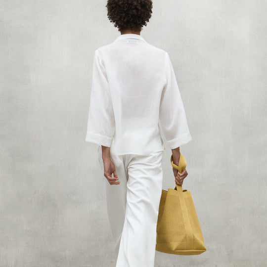 ECOALF WHITE LUCI SHIRT FOR WOMEN
