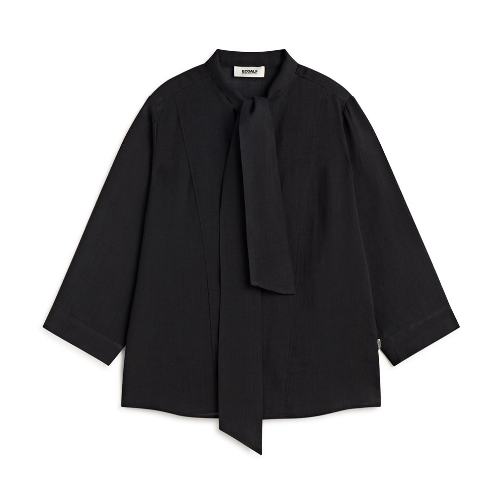 ECOALF BLACK LUCI SHIRT FOR WOMEN