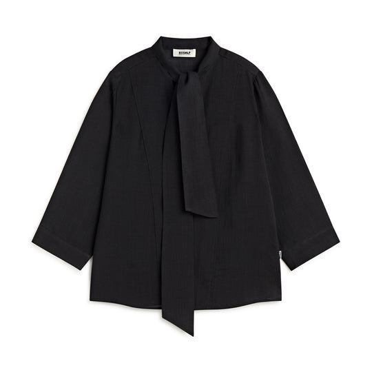 ECOALF BLACK LUCI SHIRT FOR WOMEN