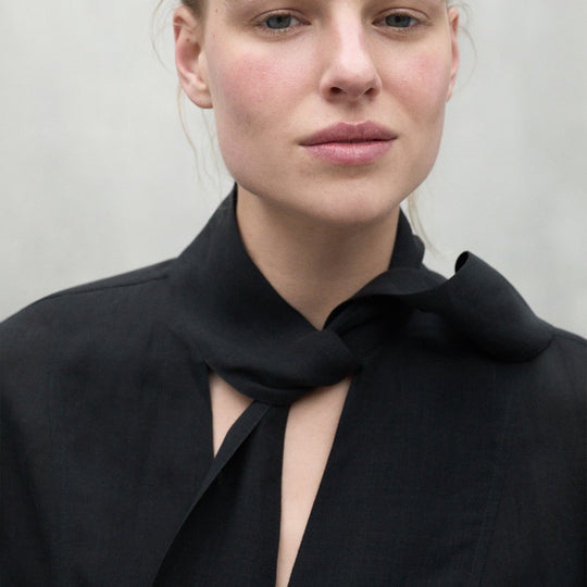 ECOALF BLACK LUCI SHIRT FOR WOMEN