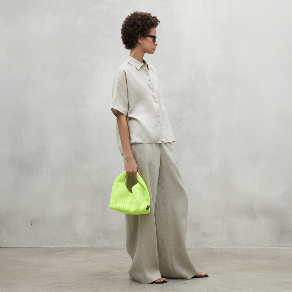 ECOALF MISTY BEIGE MELANIA SHIRT FOR WOMEN