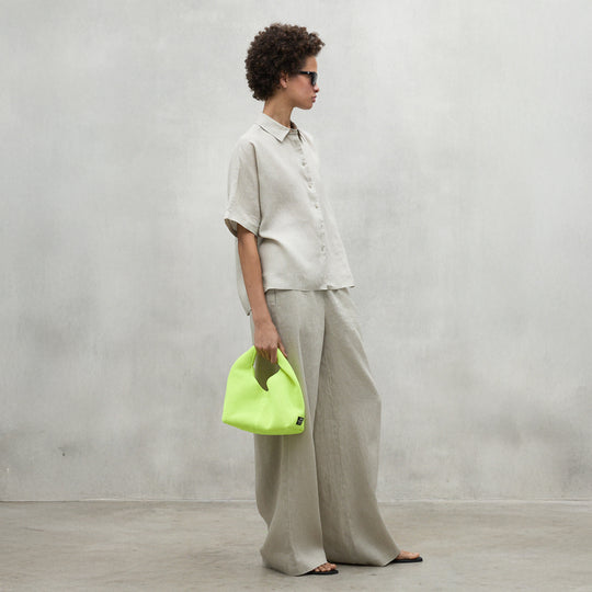 ECOALF MISTY BEIGE MELANIA SHIRT FOR WOMEN