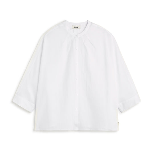 ECOALF WHITE TAMARA SHIRT FOR WOMEN