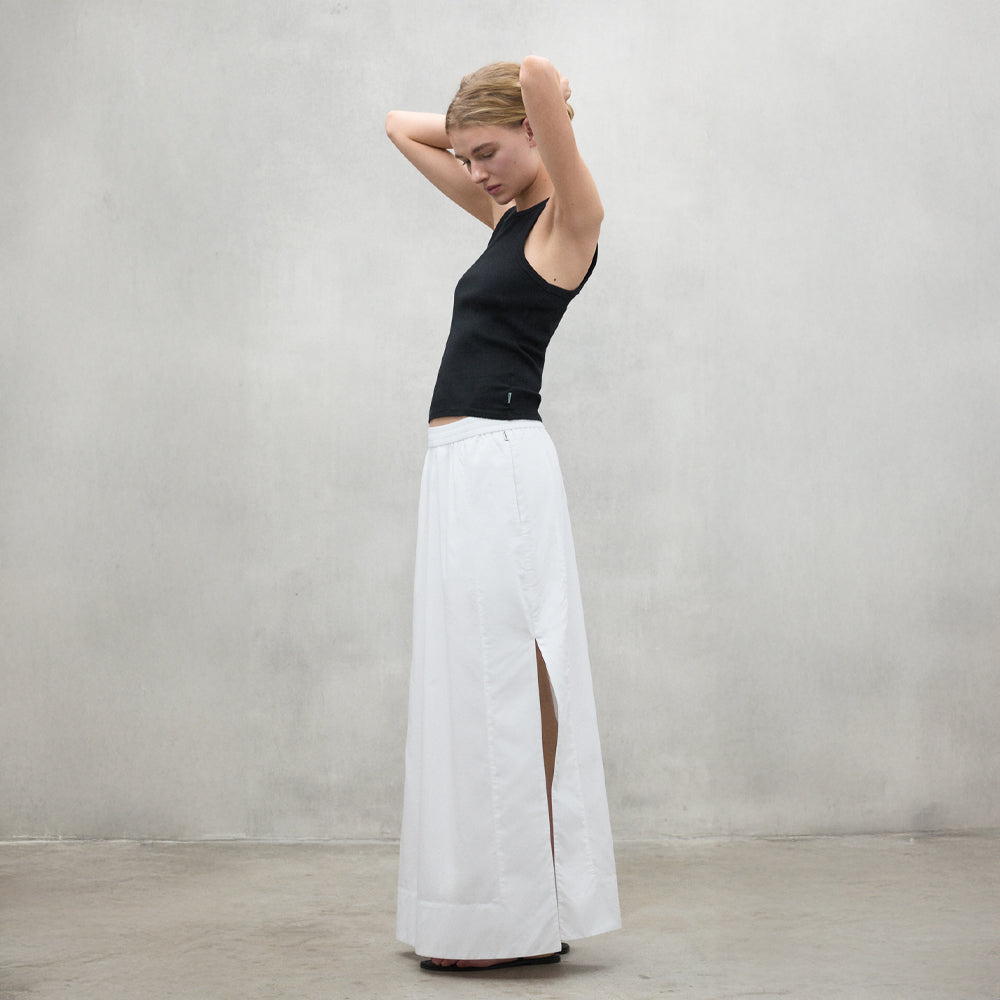 ECOALF BLACK ARLES T-SHIRT FOR WOMEN