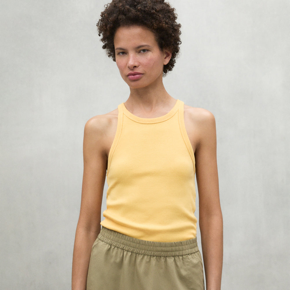 ECOALF SUNFLOWER ORANGE ARLES T-SHIRT FOR WOMEN