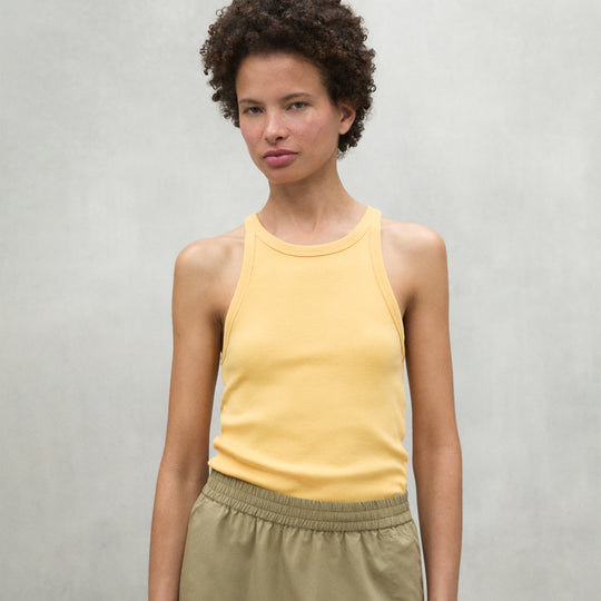 ECOALF SUNFLOWER ORANGE ARLES T-SHIRT FOR WOMEN