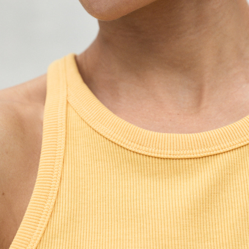 ECOALF SUNFLOWER ORANGE ARLES T-SHIRT FOR WOMEN