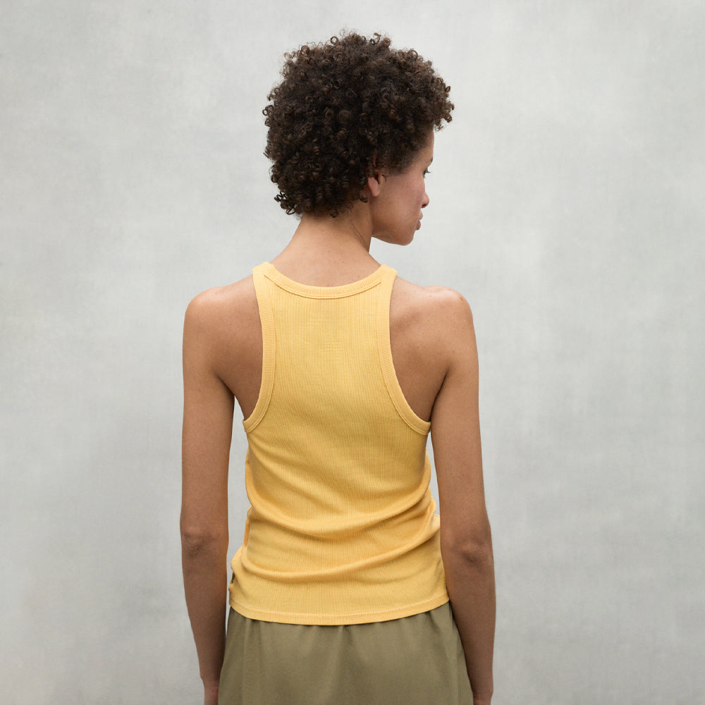 ECOALF SUNFLOWER ORANGE ARLES T-SHIRT FOR WOMEN