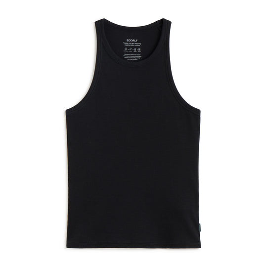ECOALF BLACK ARLES T-SHIRT FOR WOMEN