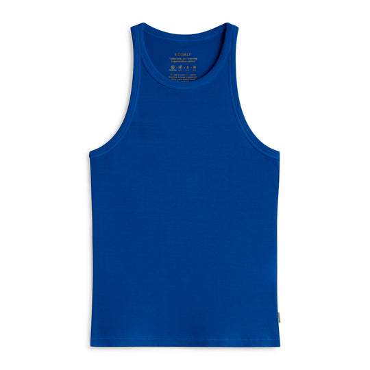 ECOALF SAPPHIRE BLUE ARLES T-SHIRT FOR WOMEN