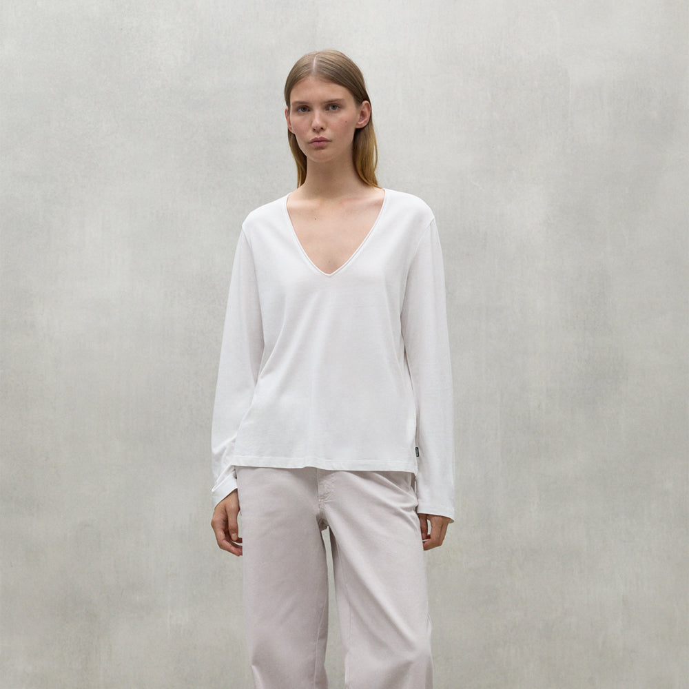 ECOALF WHITE BEA T-SHIRT FOR WOMEN - MYHOLDAL LEBANON