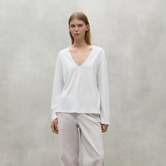 ECOALF WHITE BEA T-SHIRT FOR WOMEN - MYHOLDAL LEBANON