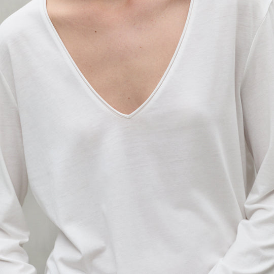 ECOALF WHITE BEA T-SHIRT FOR WOMEN - MYHOLDAL LEBANON