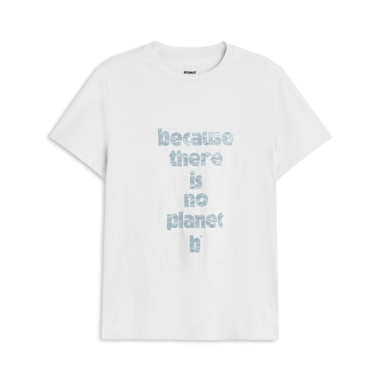 ECOALF WHITE GALENDE T-SHIRT FOR WOMEN