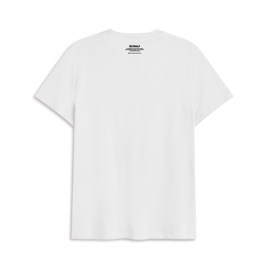 ECOALF WHITE GALENDE T-SHIRT FOR WOMEN