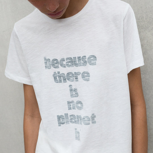 ECOALF WHITE GALENDE T-SHIRT FOR WOMEN
