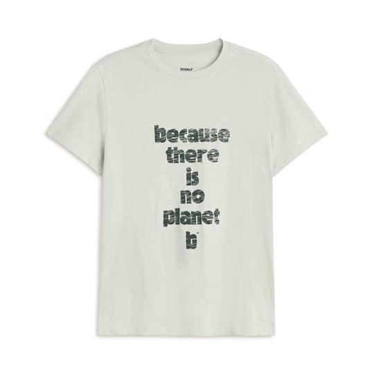ECOALF PALE GREEN GALENDE T-SHIRT FOR WOMEN