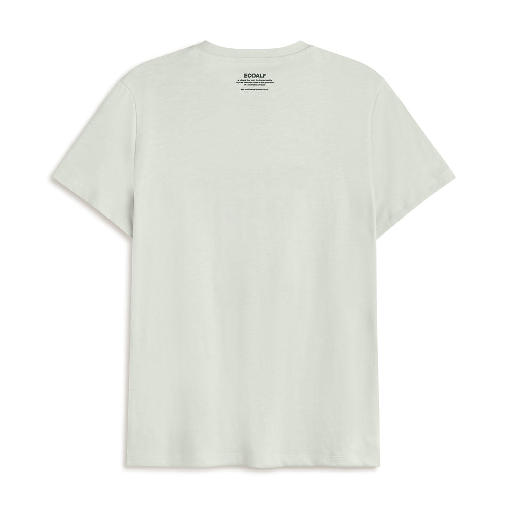 ECOALF PALE GREEN GALENDE T-SHIRT FOR WOMEN