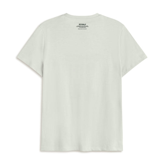 ECOALF PALE GREEN GALENDE T-SHIRT FOR WOMEN