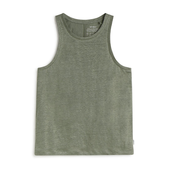 ECOALF KHAKI HALDEN T-SHIRT FOR WOMEN