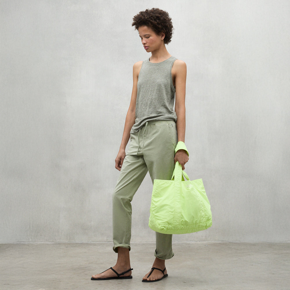 ECOALF KHAKI HALDEN T-SHIRT FOR WOMEN