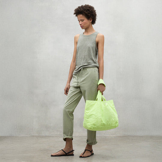 ECOALF KHAKI HALDEN T-SHIRT FOR WOMEN