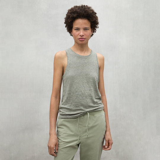ECOALF KHAKI HALDEN T-SHIRT FOR WOMEN