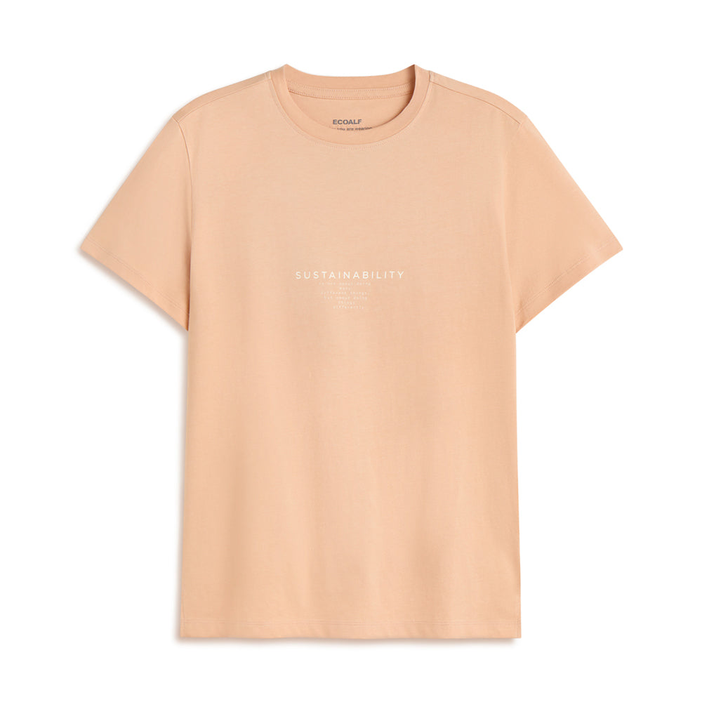 ECOALF PEACH SALCE T-SHIRT FOR WOMEN