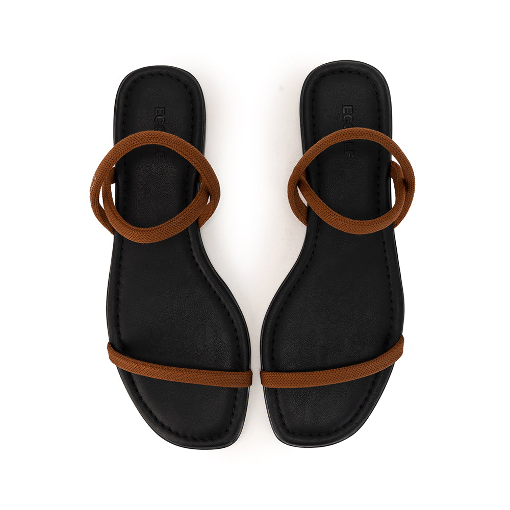 ECOALF CARAMEL DELHI SANDALS FOR WOMEN