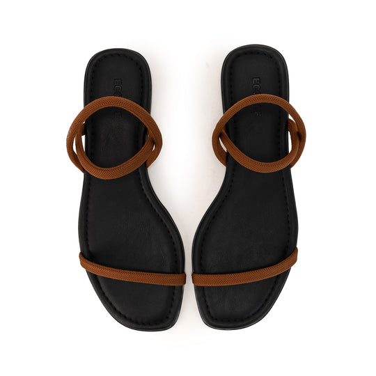 ECOALF CARAMEL DELHI SANDALS FOR WOMEN