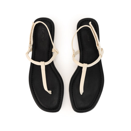 ECOALF CREAMY WHITE ROMA SANDALS FOR WOMEN