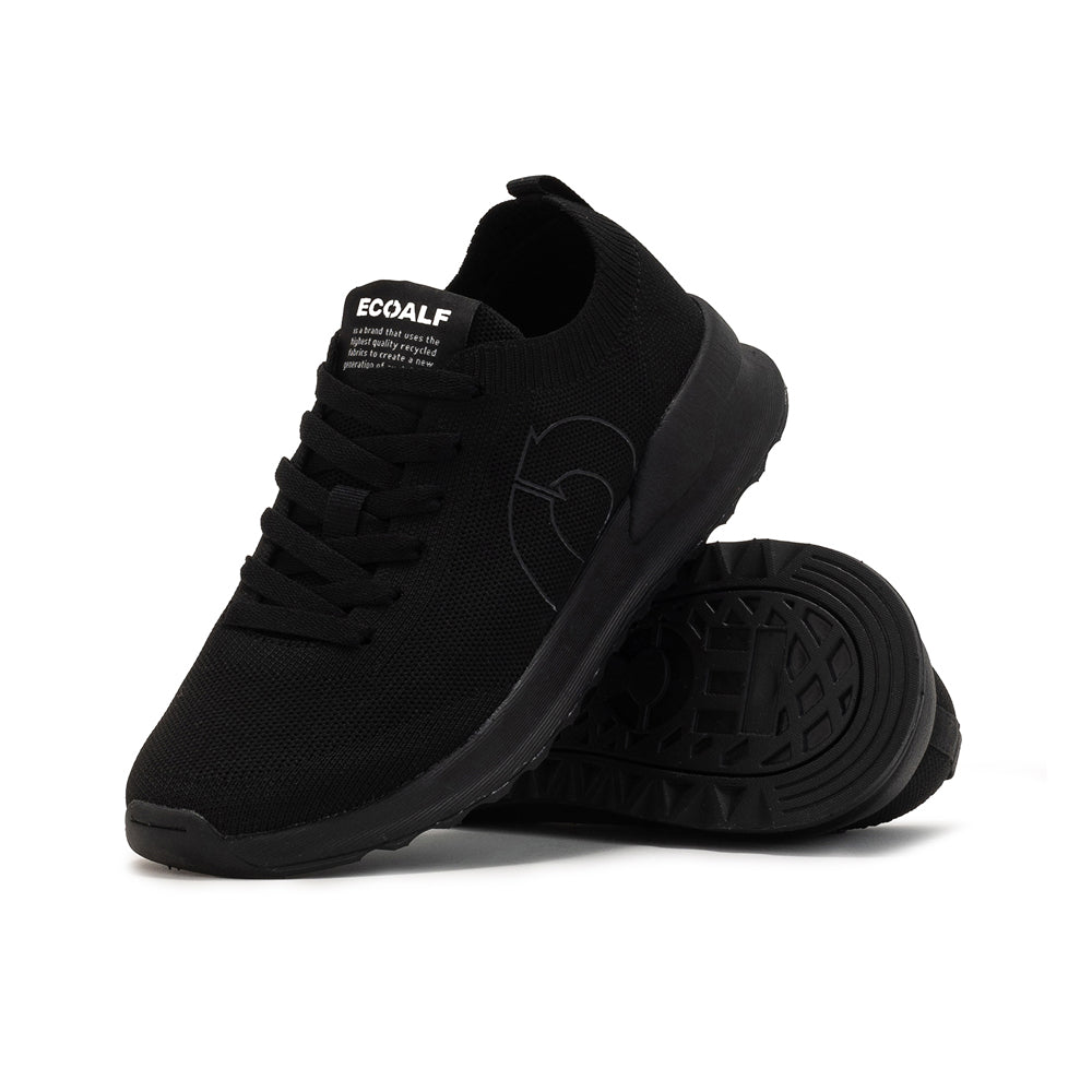 ECOALF TOTAL BLACK CONDE SNEAKERS FOR WOMEN