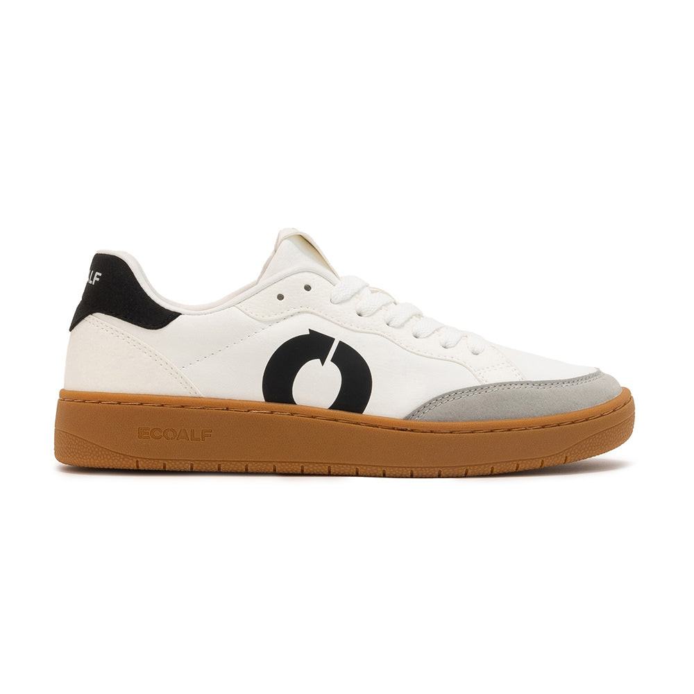 ECOALF OFF-WHITE/BLACK DEIA SNEAKERS FOR WOMEN