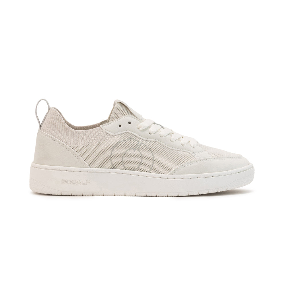 ECOALF OFF-WHITE DEIA KNIT SNEAKERS FOR WOMEN