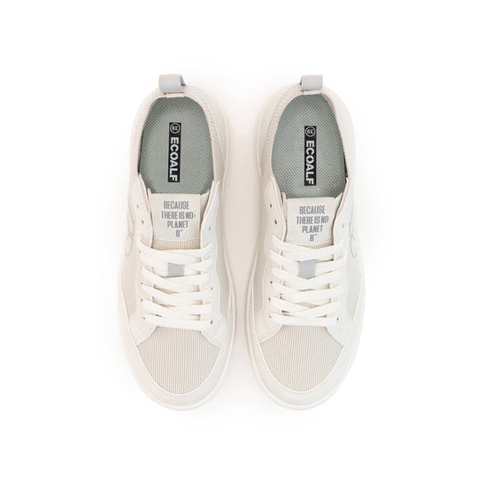 ECOALF OFF-WHITE DEIA KNIT SNEAKERS FOR WOMEN