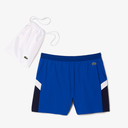 Men’s Lacoste Recycled Polyamide Colourblock Swim Trunks - MH5642 - MYHOLDAL LEBANON