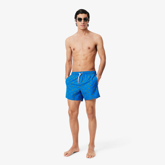 Crocodile Print Swim Trunks - MH7188
