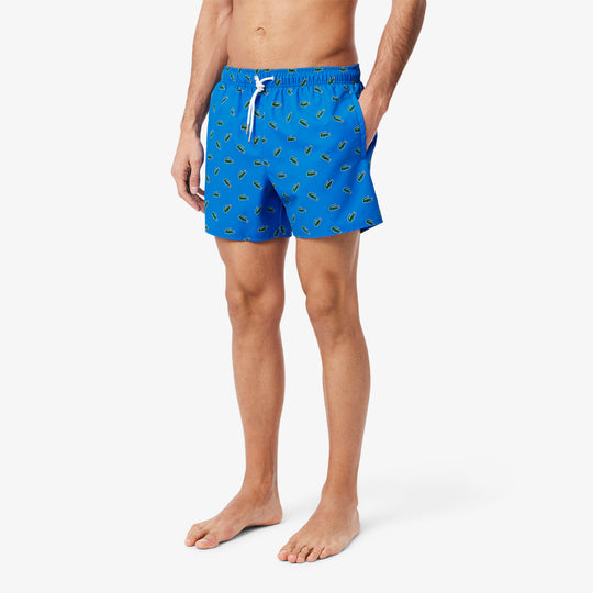 Crocodile Print Swim Trunks - MH7188