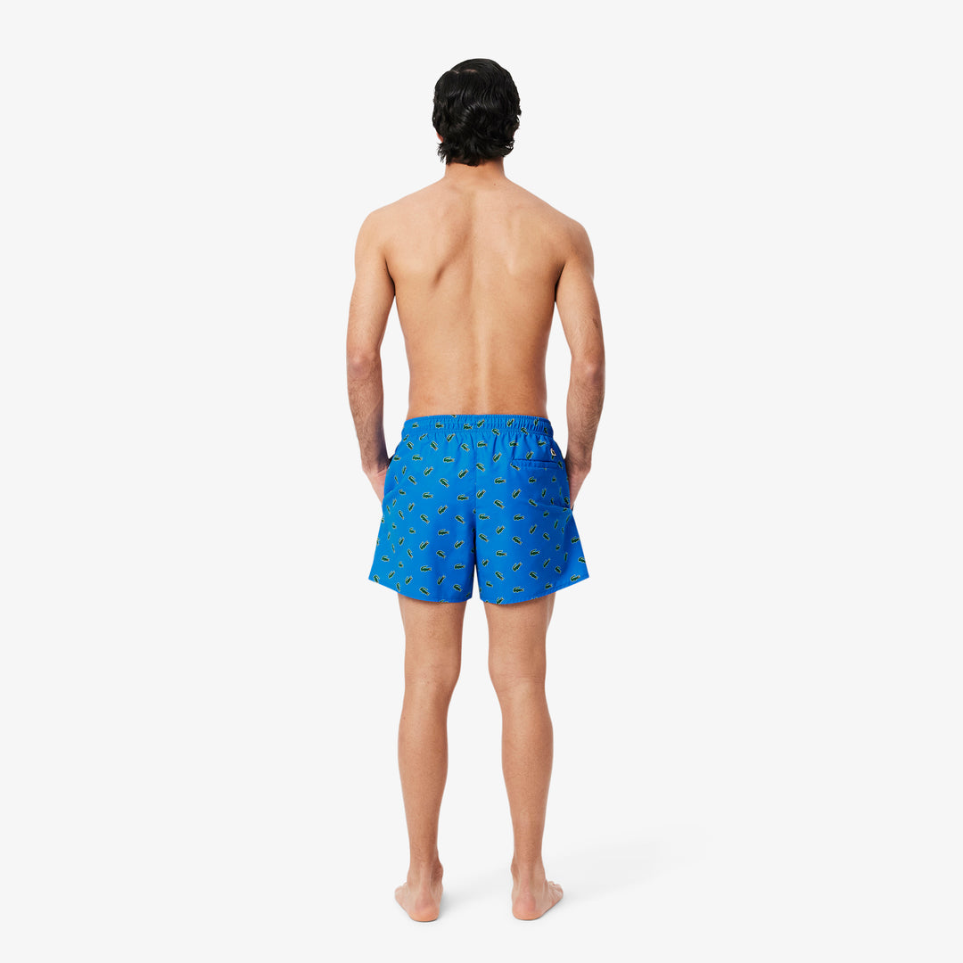 Crocodile Print Swim Trunks - MH7188