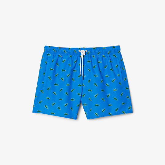 Crocodile Print Swim Trunks - MH7188