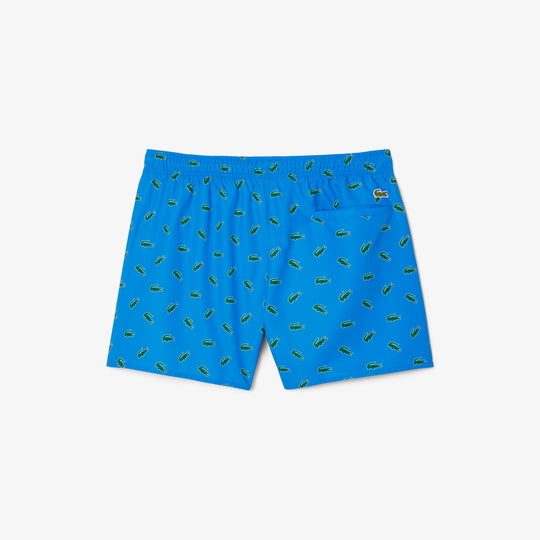 Crocodile Print Swim Trunks - MH7188