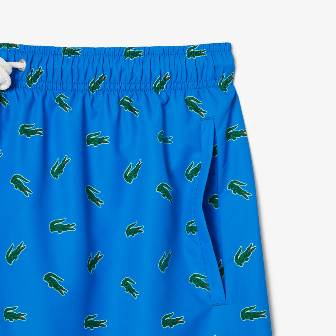 Crocodile Print Swim Trunks - MH7188