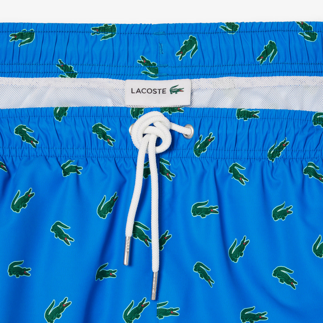 Crocodile Print Swim Trunks - MH7188