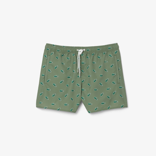 Crocodile Print Swim Trunks - MH7188