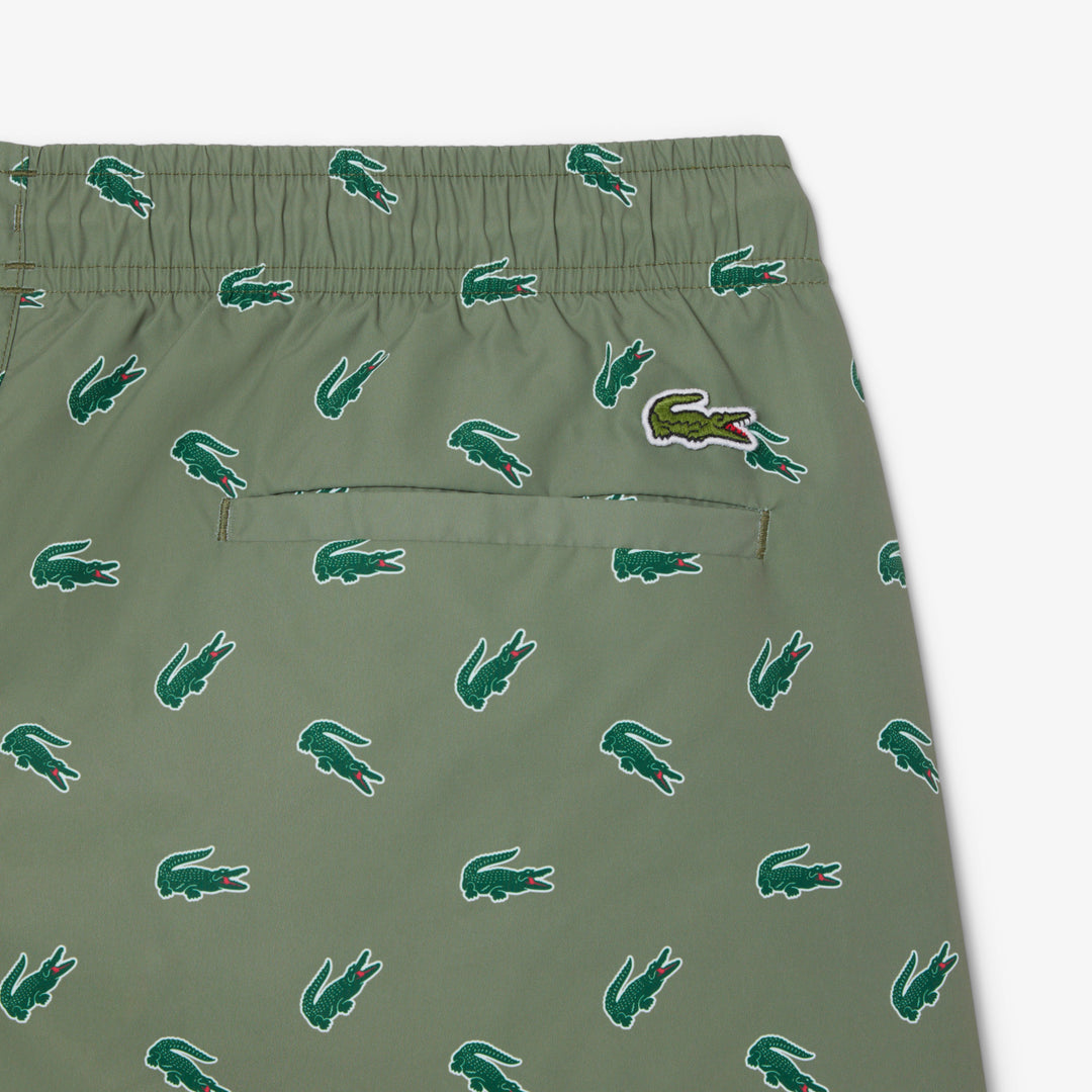 Crocodile Print Swim Trunks - MH7188
