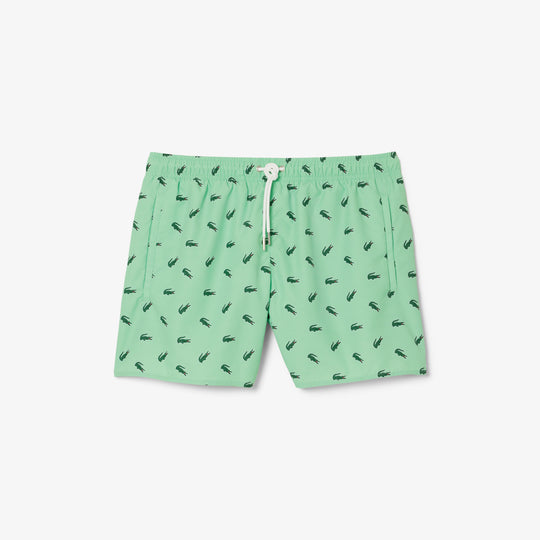 Crocodile Print Swim Trunks - MH7188